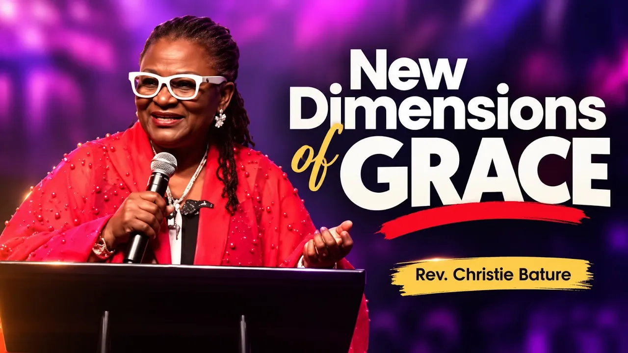 Rev Christie Bature Preaching - New Dimensions of Grace